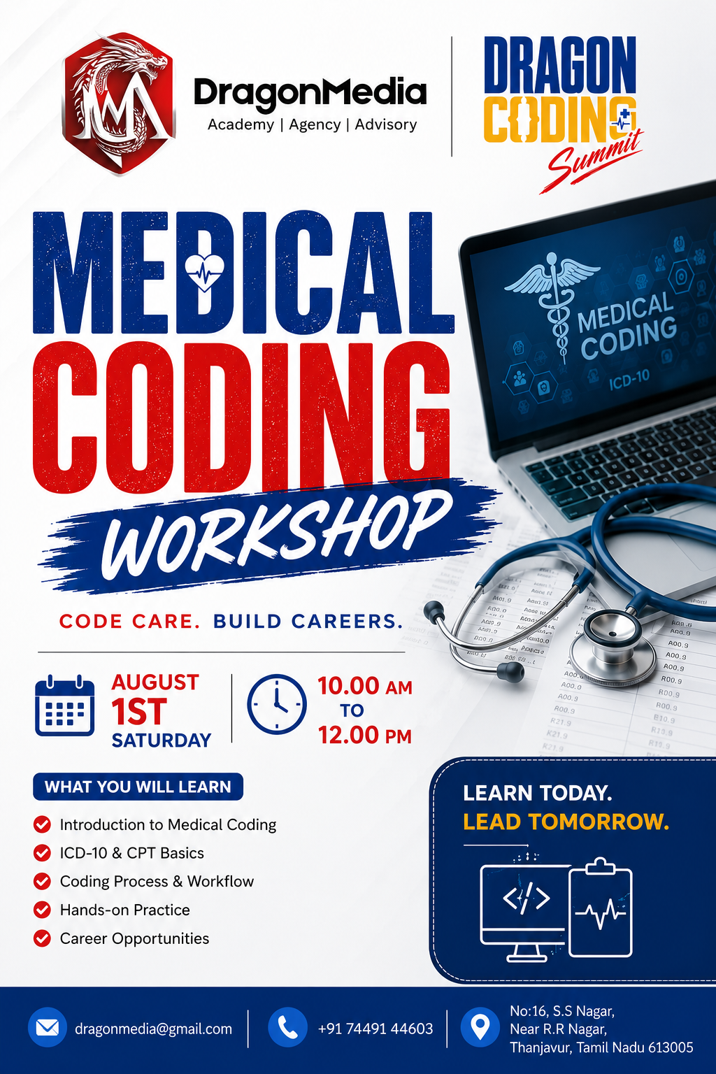 Dragon Coding Submit Official Poster